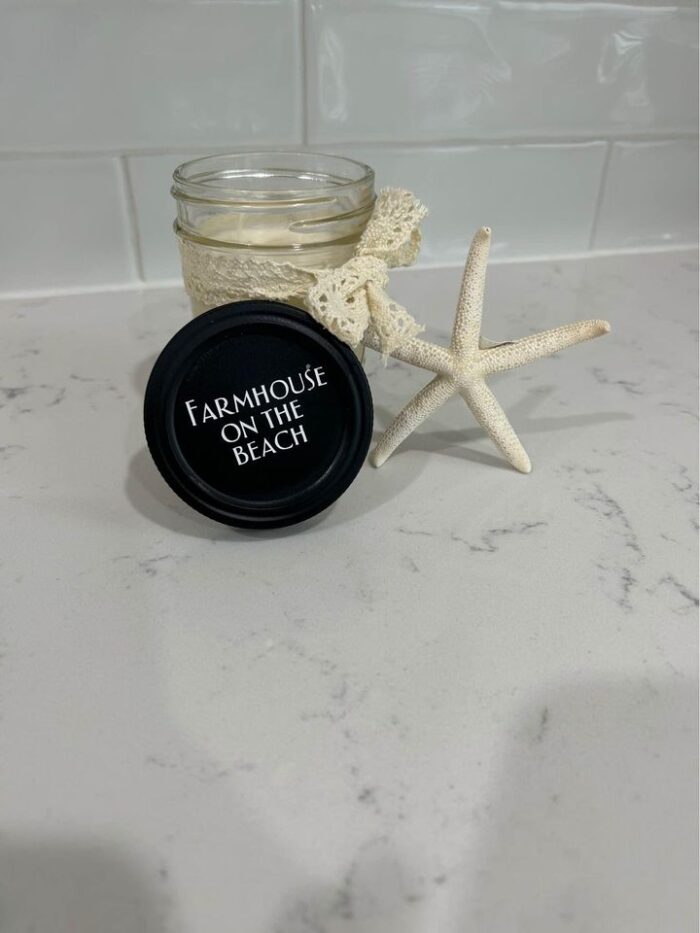 Farmhouse on the Beach - Mason Jar Candle